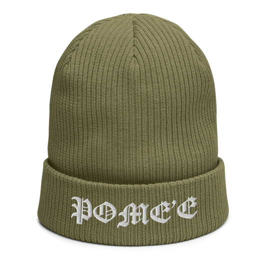 Signature organic beanie